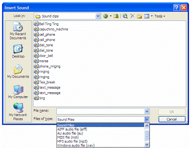 types of file