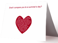 shall I compare you to a summers day
