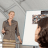 woman talking