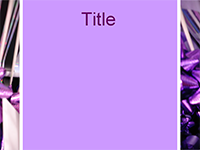 Xmas lilac bows