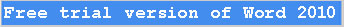 Free-trial-version-of-Word-2010
