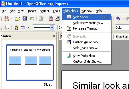 OpenOffice Impress
