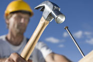 hammer and nail