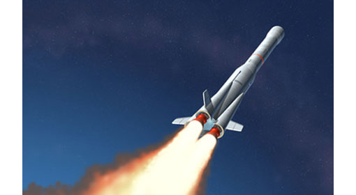 rocket-launch-510 rocket launched into space