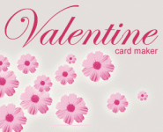 Try out our free Valentine card maker