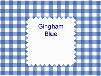 Gingham Blue Template thumbnail