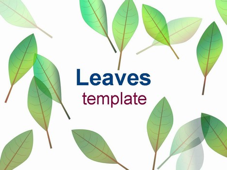 Leaves Template