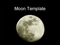 Moon PowerPoint Template thumbnail