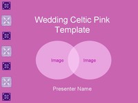 Wedding Celtic Pink Template