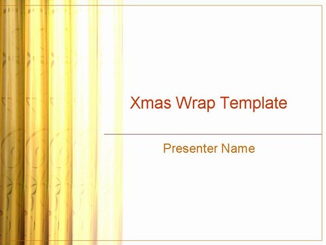 Christmas Wrap Template