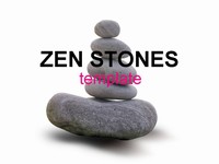 Zen stones template thumbnail