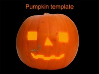 Halloween Pumpkin Template thumbnail