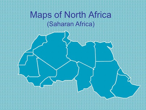 PowerPoint maps of North Africa