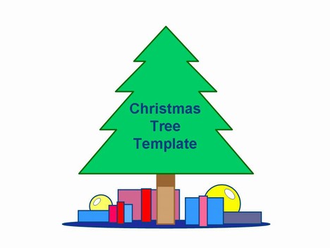 Simple Christmas Tree Template