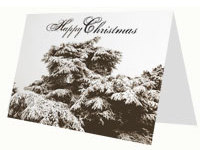 Christmas Winter Scene Card thumbnail