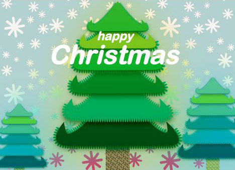 Christmas Tree Free Printable Card