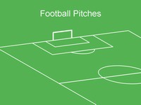 Football pitch template