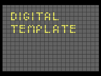 Digital display template thumbnail