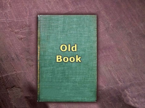 Old Book Design Template 2 – with blank pages