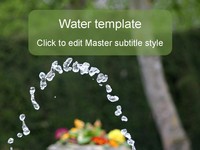 Cool Water PowerPoint Template thumbnail