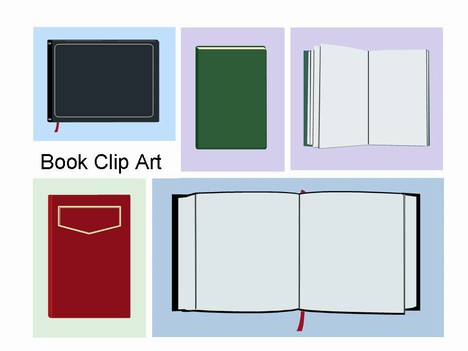 Book Clip Art Template