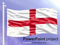 PowerPoint England Flag thumbnail