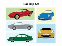 Cars Clip Art Template thumbnail