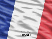 Flag of France Template thumbnail