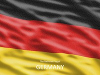 German Flag Template thumbnail