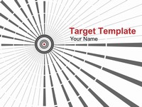 Target PowerPoint Template 2 thumbnail