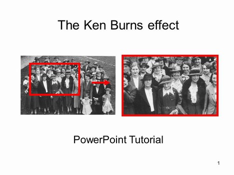 The Ken Burns Effect Template