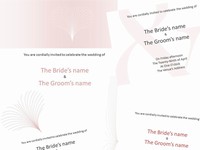 Pink Wedding Invitations thumbnail