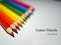 Coloured Pencils Template thumbnail