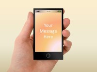 Smartphone PowerPoint Template thumbnail