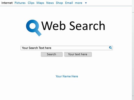 Web Search Template