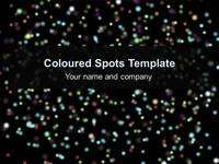 Coloured Spots Template thumbnail