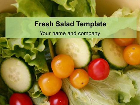 Fresh Salad Template