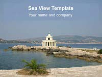 Sea View PowerPoint Template thumbnail