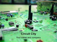 Circuit City PowerPoint Template thumbnail
