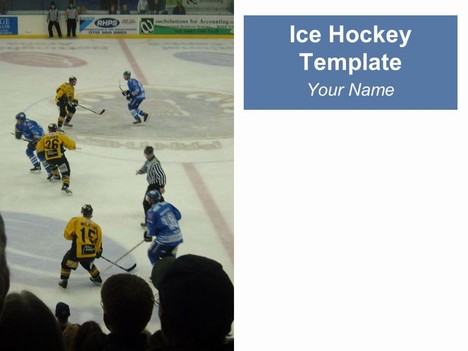 Ice Hockey Template