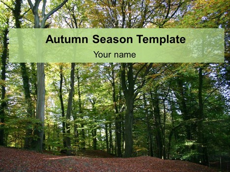 Autumn Season Template