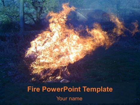 Free Fire PowerPoint Template