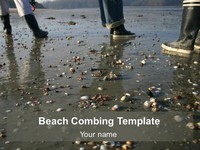 Beachcombing Background Template thumbnail