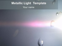 Chic Metallic Light Template thumbnail