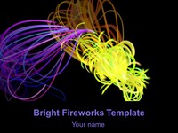 Abstract Fireworks Template thumbnail