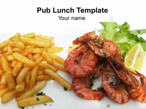 Pub Lunch Template