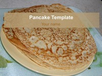 Pancake PowerPoint Template thumbnail