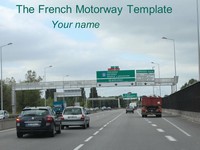 French Motorway Template thumbnail