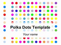 Free Polka Dots Template thumbnail
