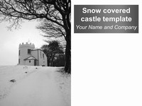 Snow-Covered Castle Template thumbnail